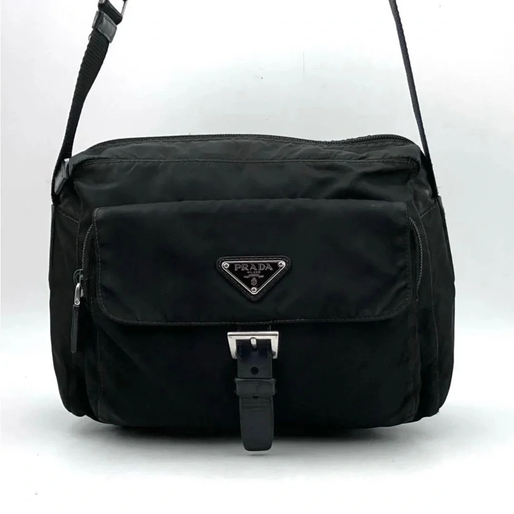 Prada Black Shoulder Bag - Picture 2 of 11